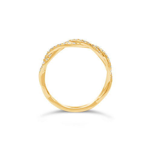 Twisting Diamond Wedding Band - ARD0684 Twisting Diamond Wedding Band - ARD0684