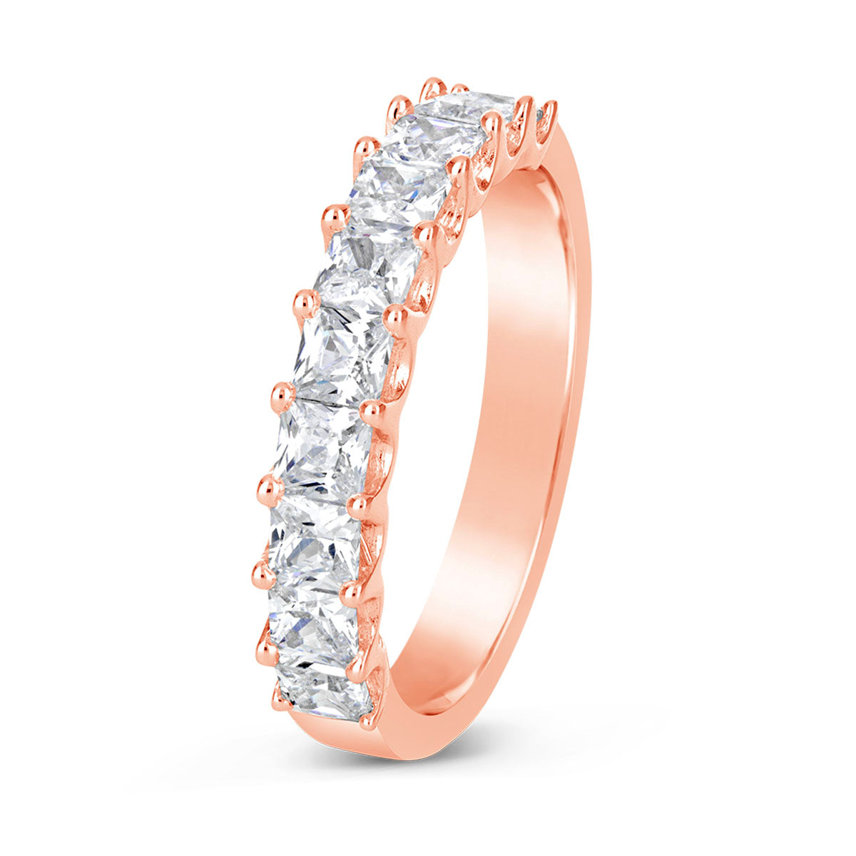 Princess Cut Diamond Wedding Band - GSR7198 Princess Cut Diamond Wedding Band - GSR7198