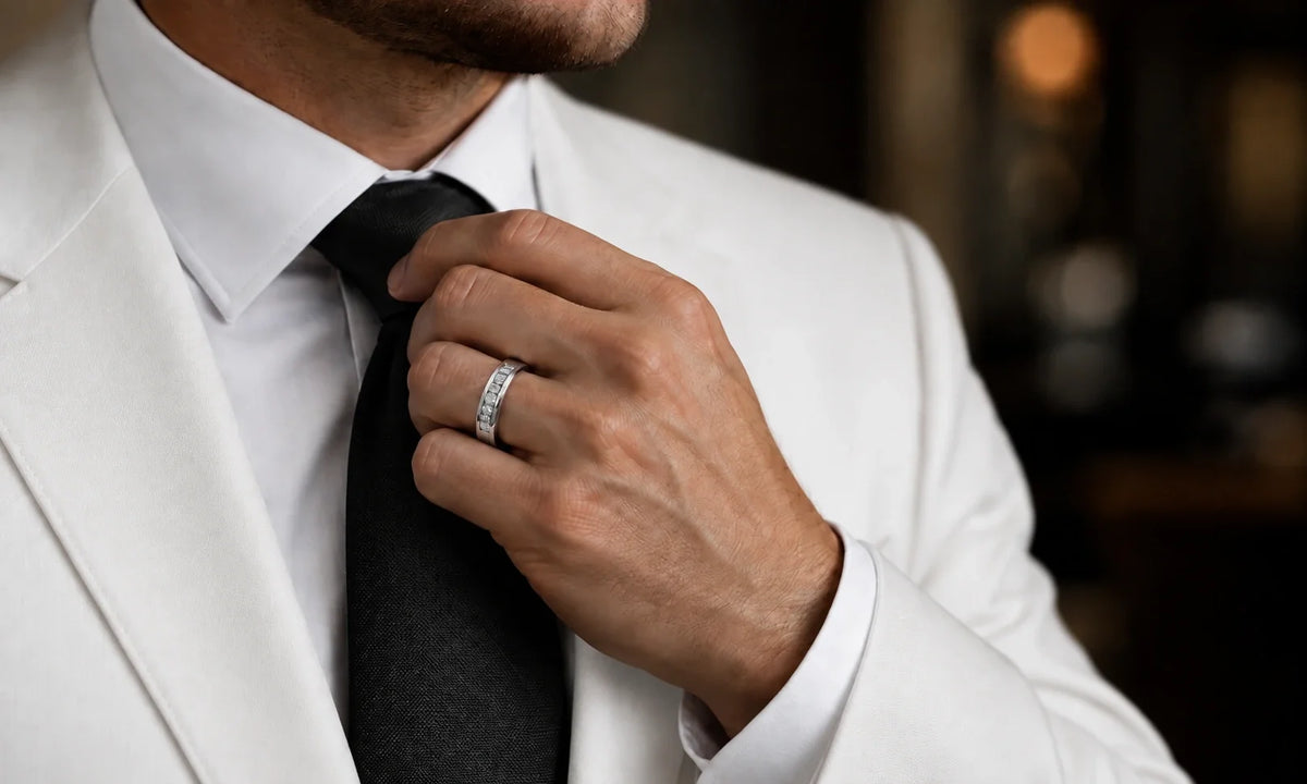 Men's Diamond Wedding Rings: How to Choose the Right Style
