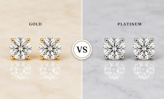 Gold vs Platinum Diamond Earrings: Which Metal Should You Choose?