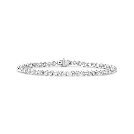 18K White Gold Diamond Tennis Bracelet (2.00 ct. total weight) - MB20214