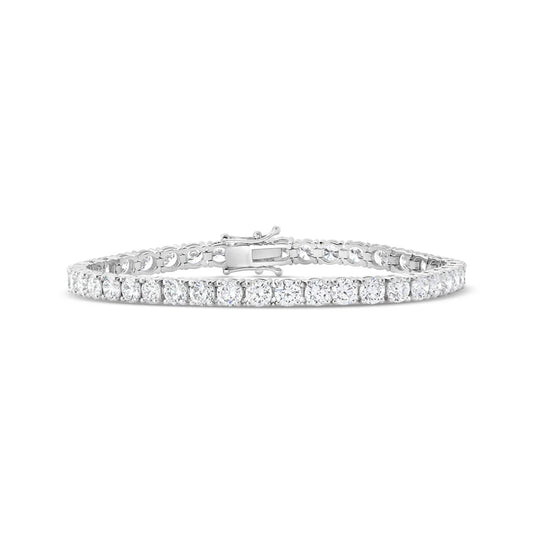 18K White Gold Lab Grown Diamond Tennis Bracelet - 11.88 ct. total weight