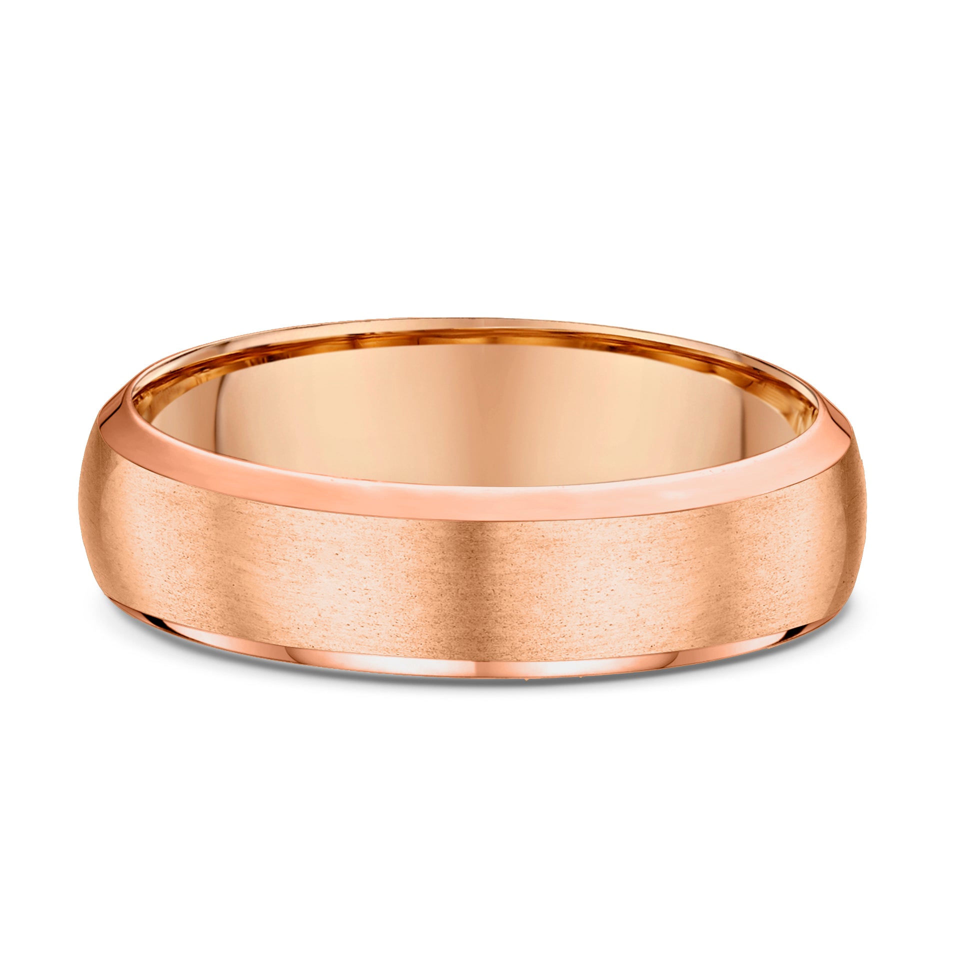 DORA Beveled Edge Mens Wedding Band - 631B00