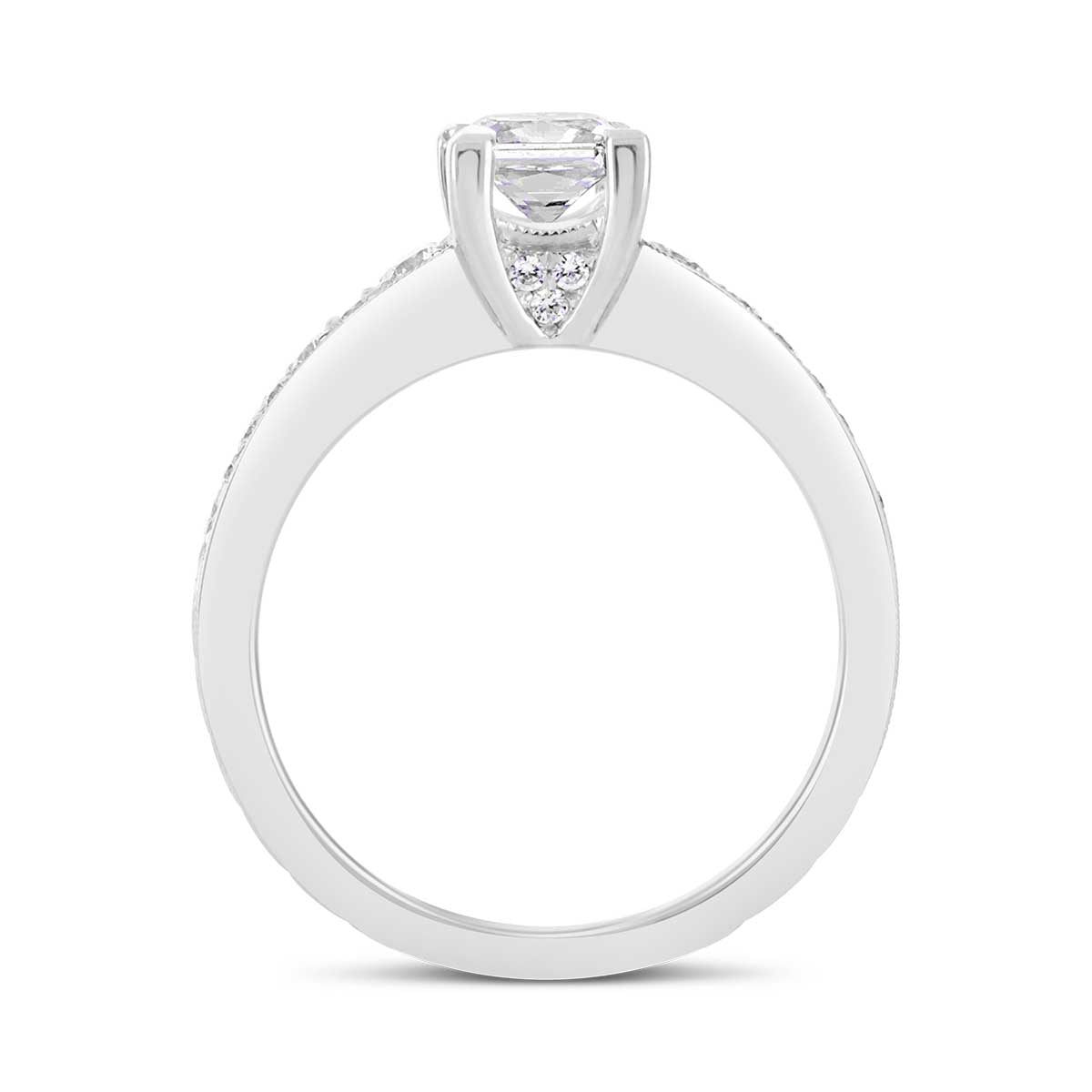 Princess Cut Diamond Engagement Ring - ACB024