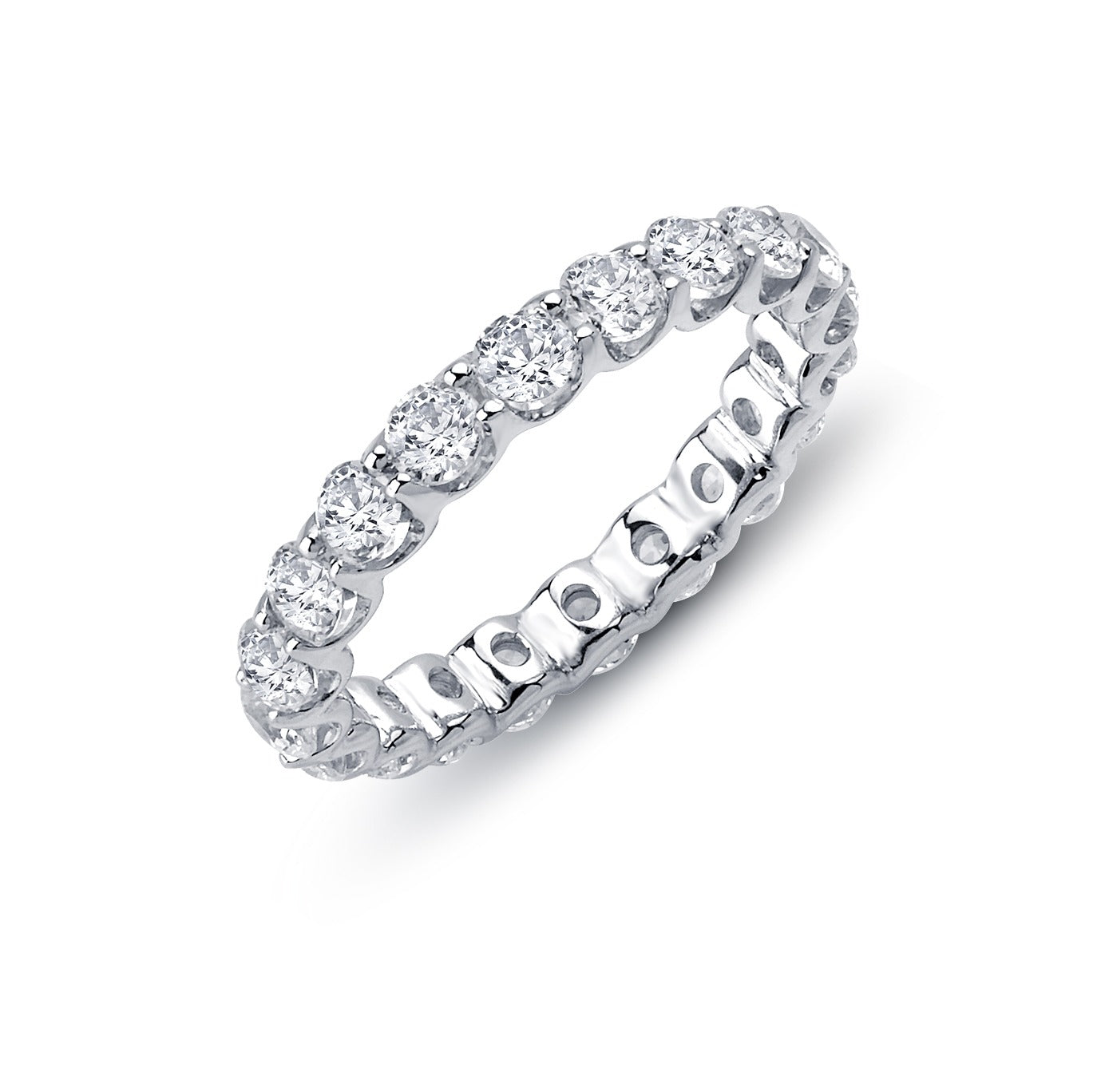 Gold Diamond Encrusted Wedding Band - ACE004