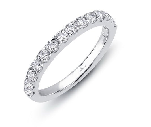 Claw Set Diamond Wedding Ring - ACE009