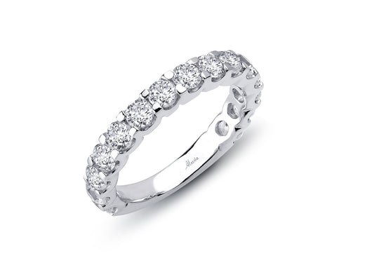 Claw Set Diamond Wedding Ring - ACE012