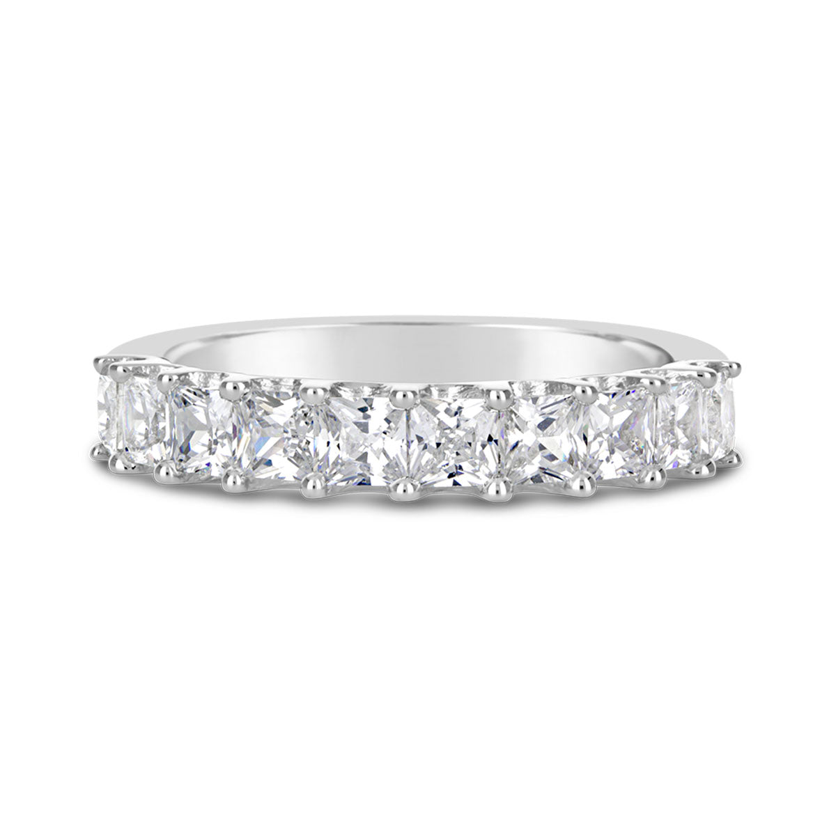 Princess Cut Diamond Wedding Band - GSR7198