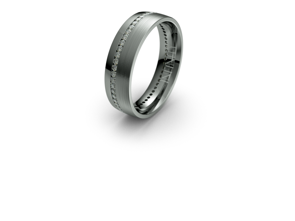 Infinity Mens Diamond Wedding Band - IN1767D