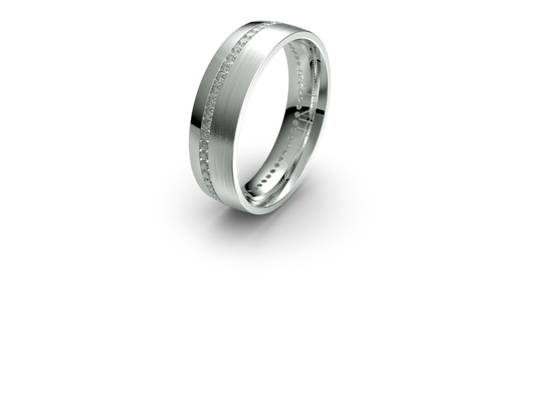 Infinity Mens Diamond Wedding Band - IN1767D