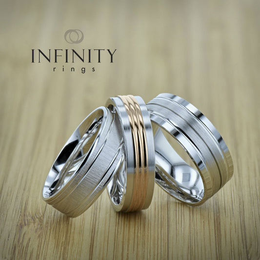 Mens Wedding Bands - INFINITY 6