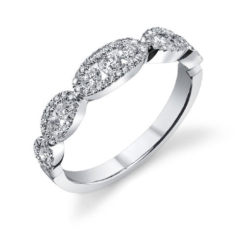 White Gold Diamond Eternity Band - CR1247