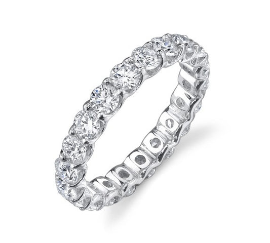 Gold Diamond Encrusted Wedding Band - MR5278