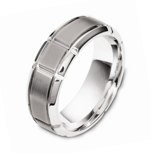 DORA Two Tone Mens Wedding Band - TI3702 Melbourne