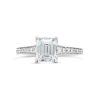 Emerald Cut Diamond Engagement Ring - ACB231