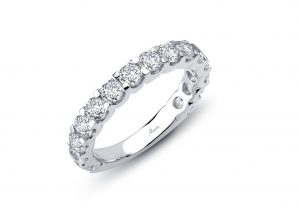 Claw Set Diamond Wedding Ring - ACE012