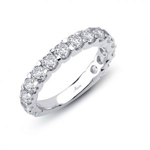 Claw Set Diamond Wedding Ring - ACE012