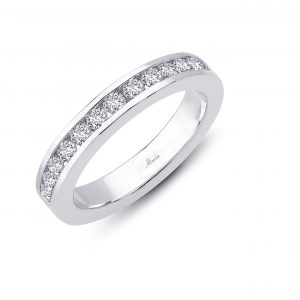 Channel Set Diamond Wedding Ring - ACE014