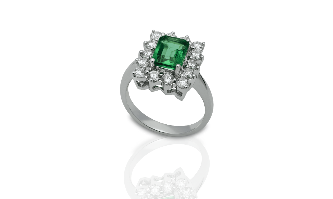 Emerald Engagement Rings - The Diamond Guys